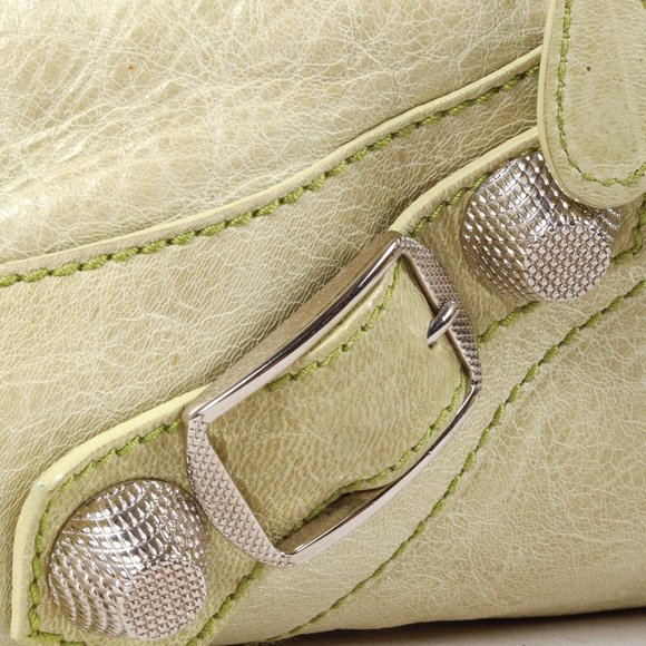 Balenciaga Pistachio Agneau GSH Motorcycle City Bag - Picture 9 of 15